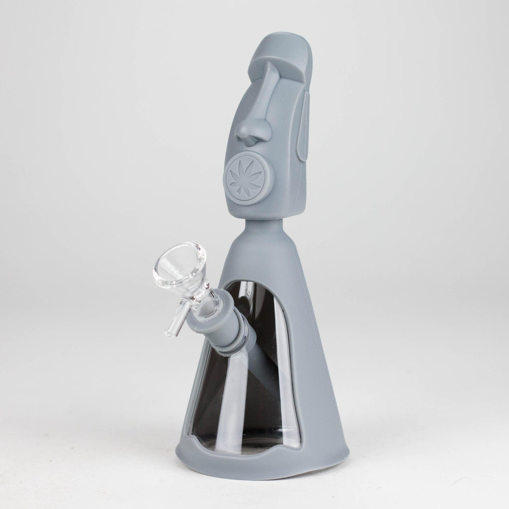 8" Resurrected stone statue water pipe