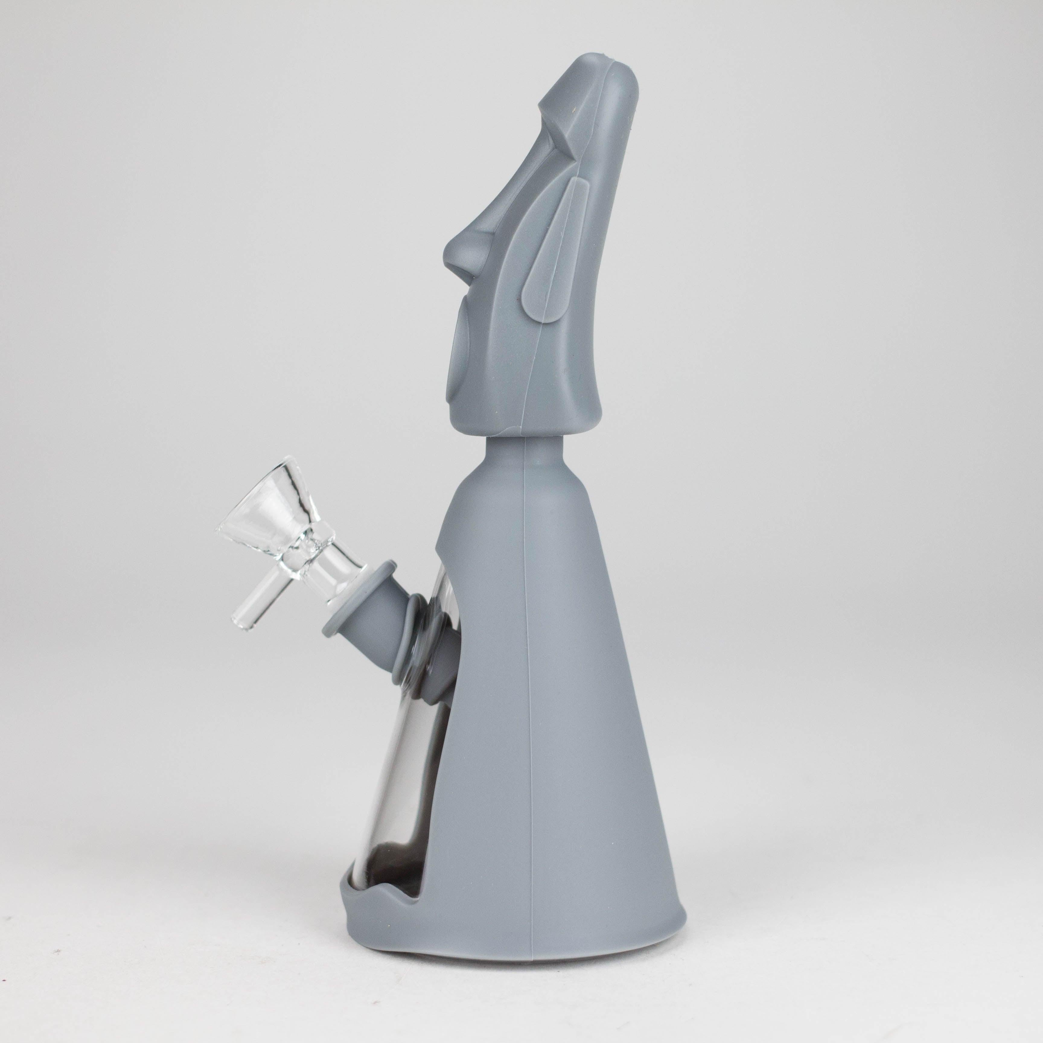 8" Resurrected stone statue water pipe