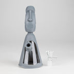 8" Resurrected stone statue water pipe