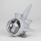 6" Bulma Capsule Water Pipe