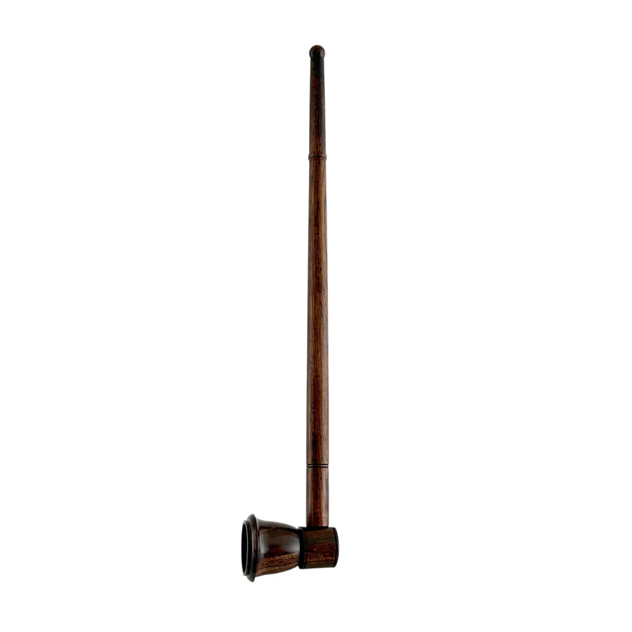 12" Wooden Pipe - Classic Long-Style Design Secondary image