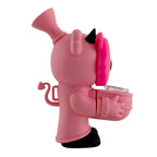 6" Pink Bear Silicone Water Pipe