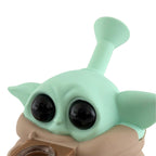 6" Baby Alien Silicone Water Pipe