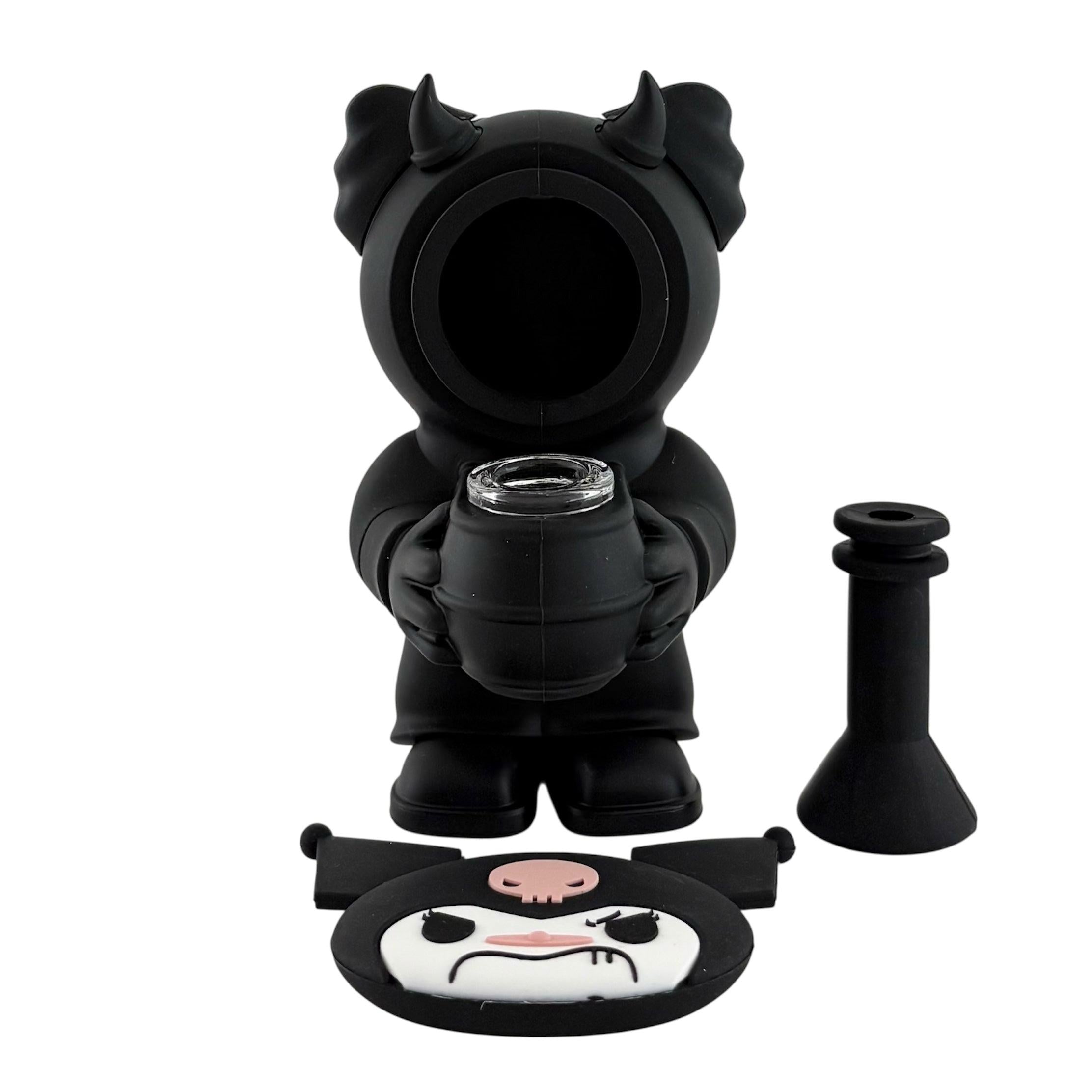 6" Silicone Character Water Pipe – Assorted Colors
