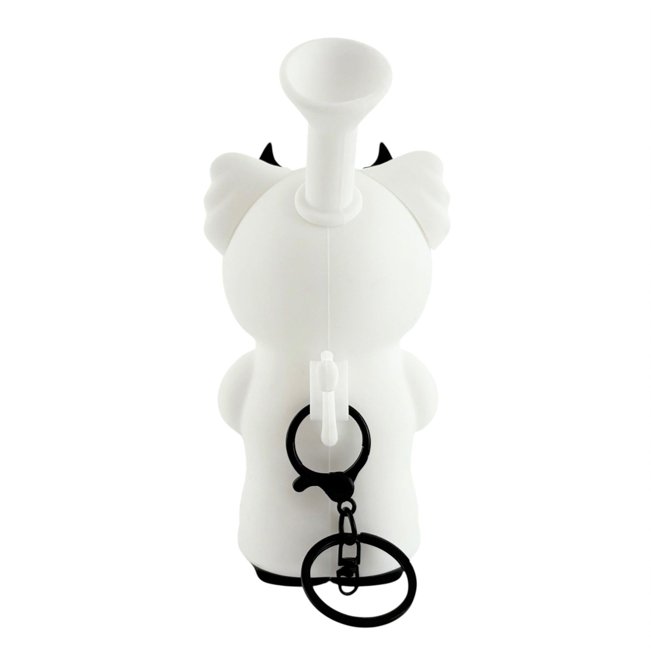 6" Silicone Kitty Water Pipe – Assorted Colors