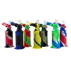 8" Silicone Torch Design Water Pipe