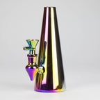 7" Solid Color Electroplate Glass Bong