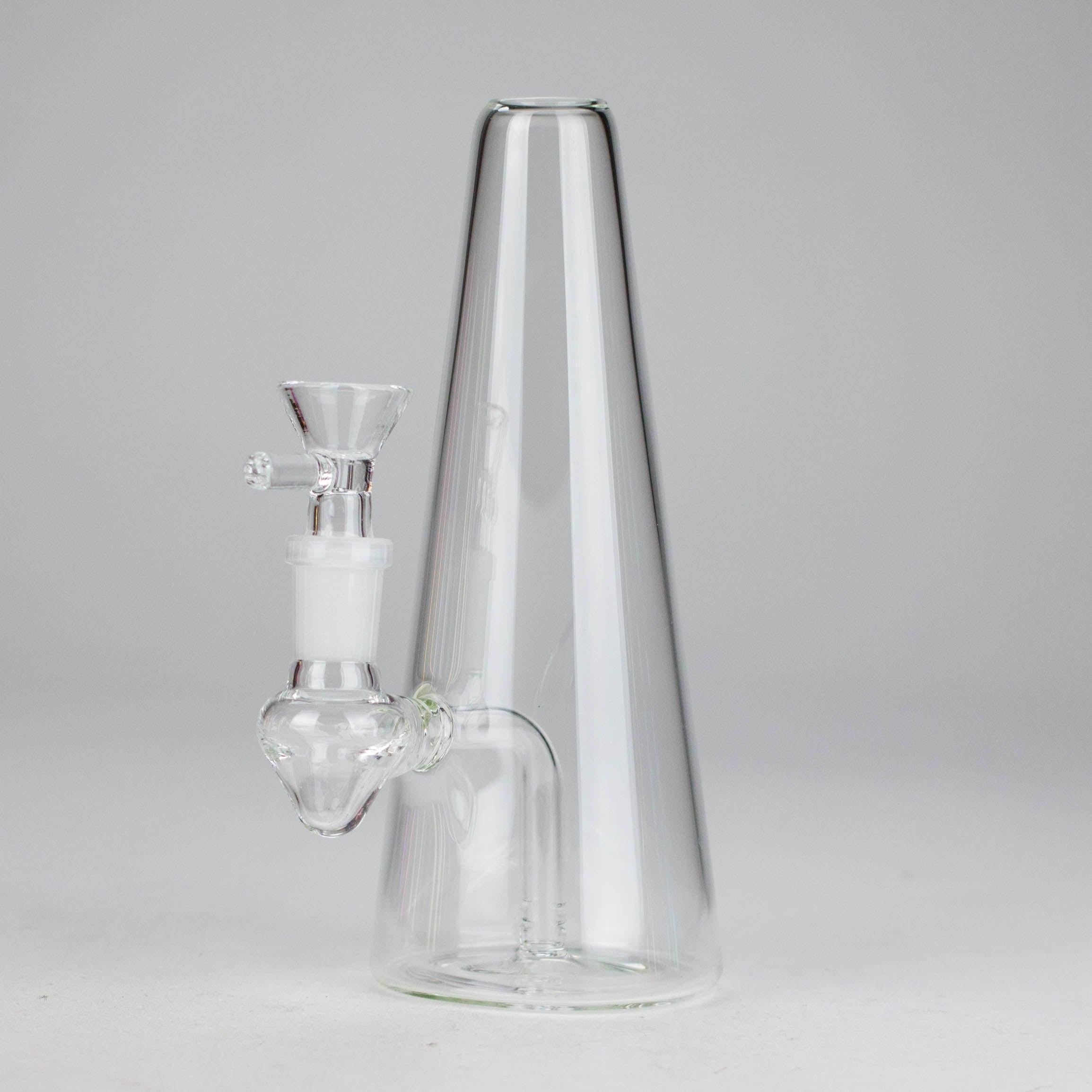 7" Solid Color Electroplate Glass Bong