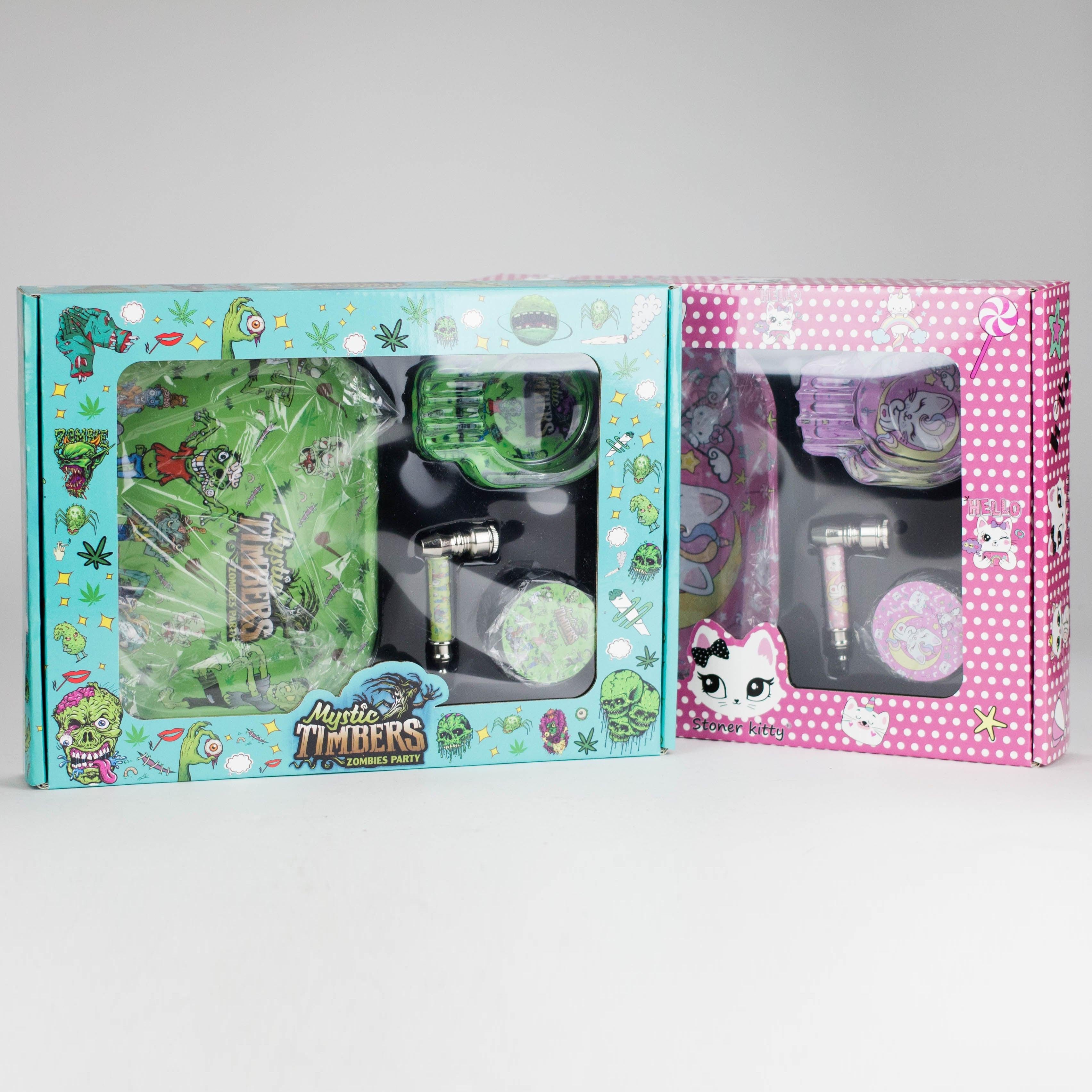 4-in-1 Metal Pipe Smoke Set – Complete Kit Main image