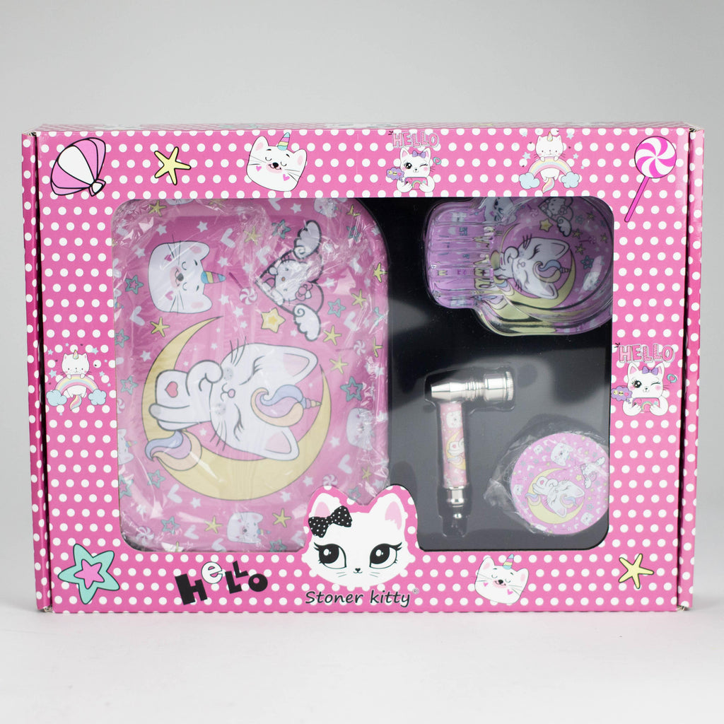 4-in-1 Metal Pipe Smoke Set – Complete Kit