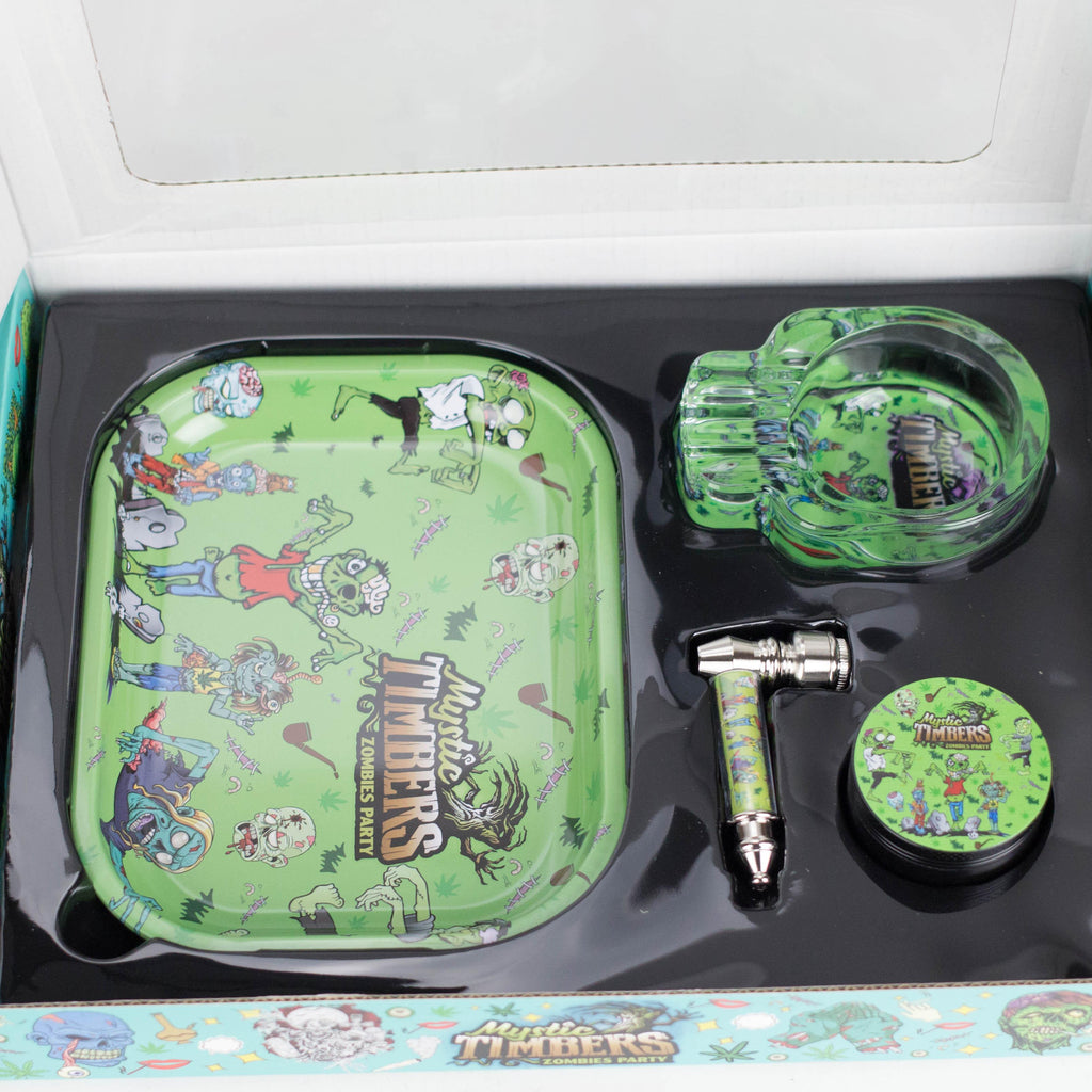 4-in-1 Metal Pipe Smoke Set – Complete Kit