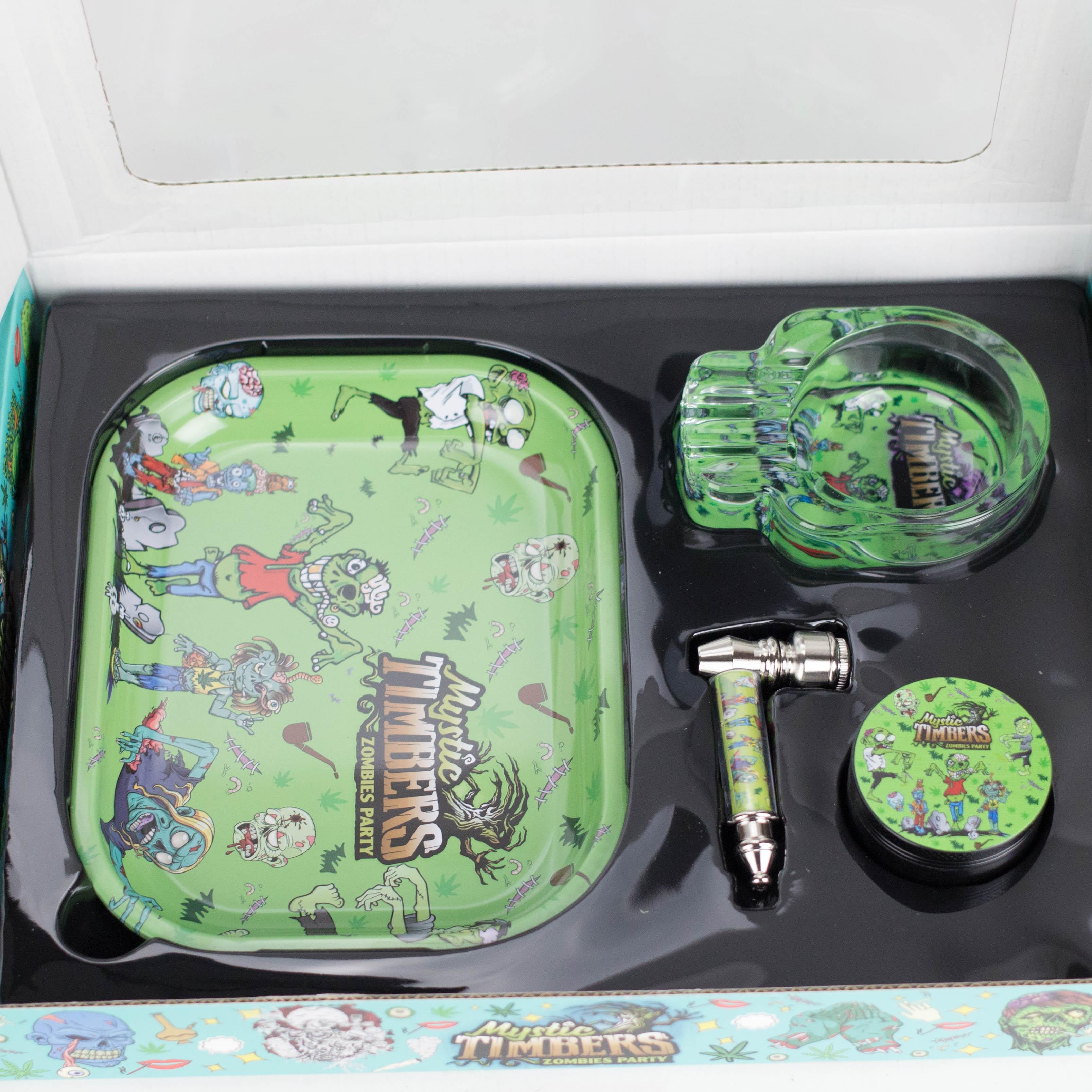 4-in-1 Metal Pipe Smoke Set – Complete Kit