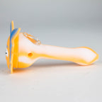 4.5" Cartoon Silicone Hand Pipe with Glass Bowl [H58]