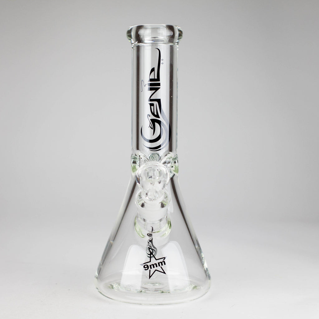 Genie | 12" 9mm Glass Beaker Bong [GL15]