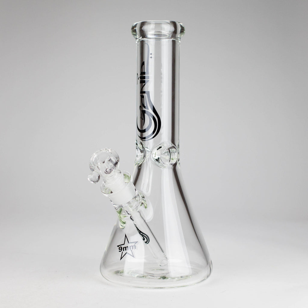 Genie | 12" 9mm Glass Beaker Bong [GL15]