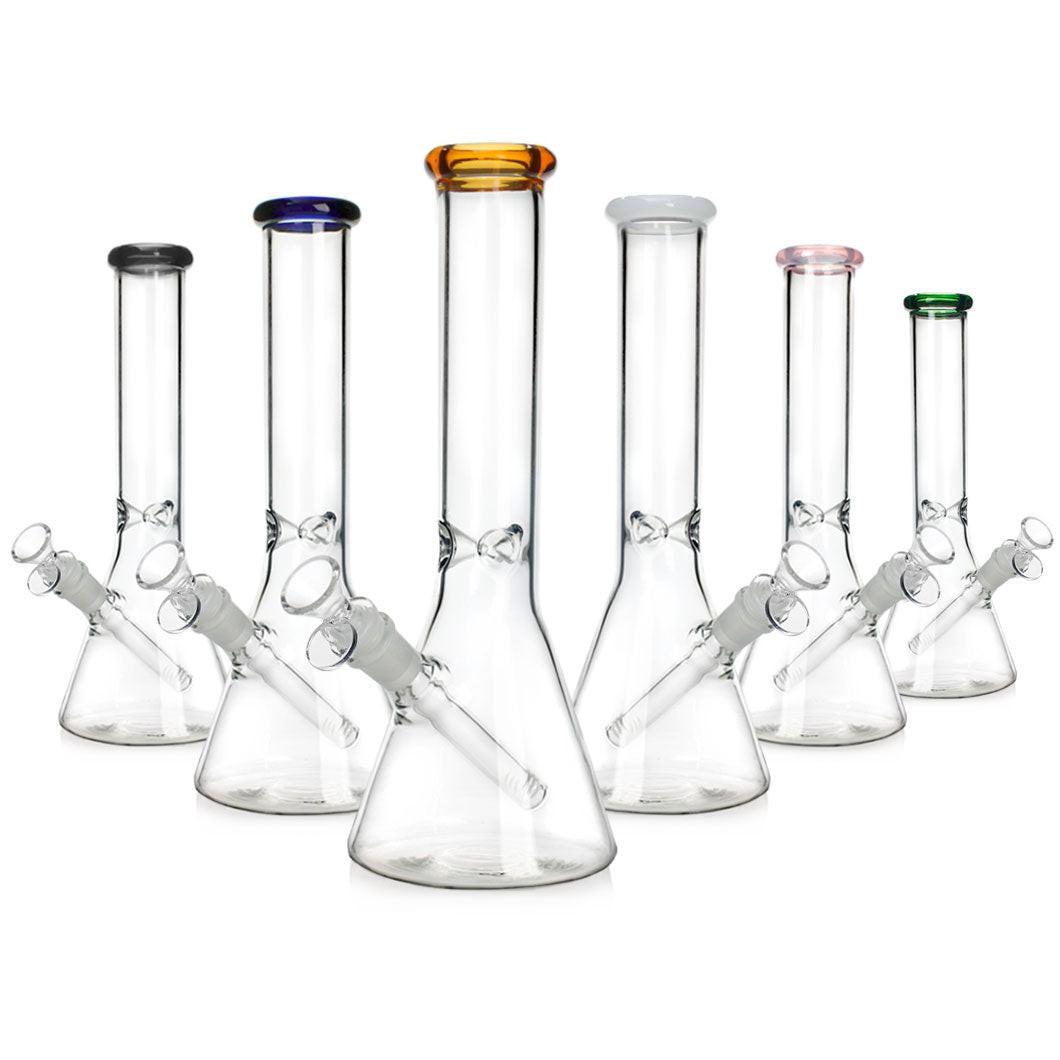 12" Beaker Bong with bowl and downstem Main image