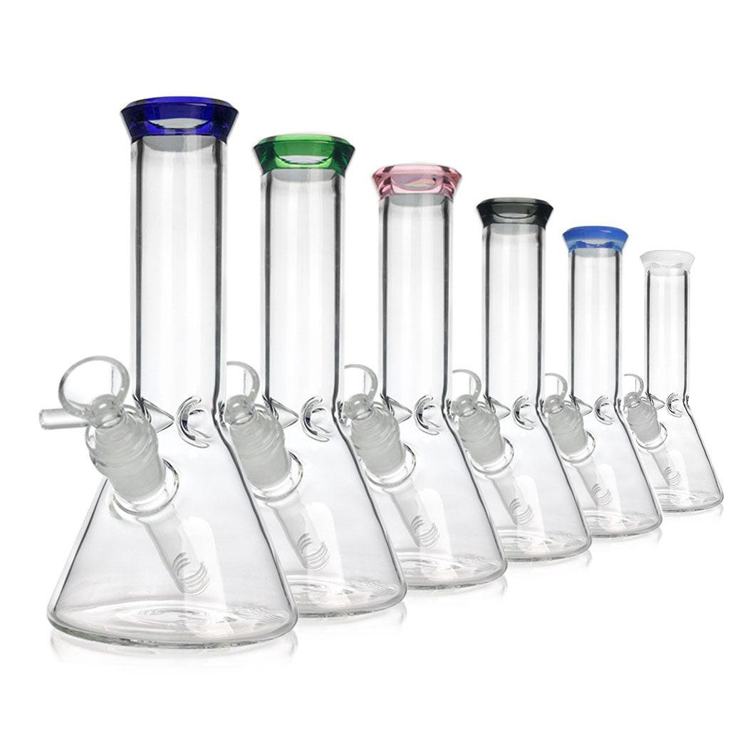 8" Beaker Bong with Bowl and Downstem Main image