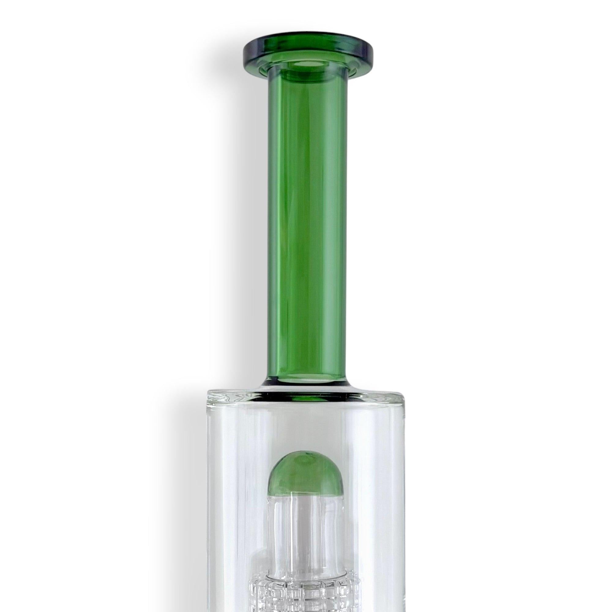 17" Triple Dome Percolator Water Pipe with 14mm Handle Bowl Piece