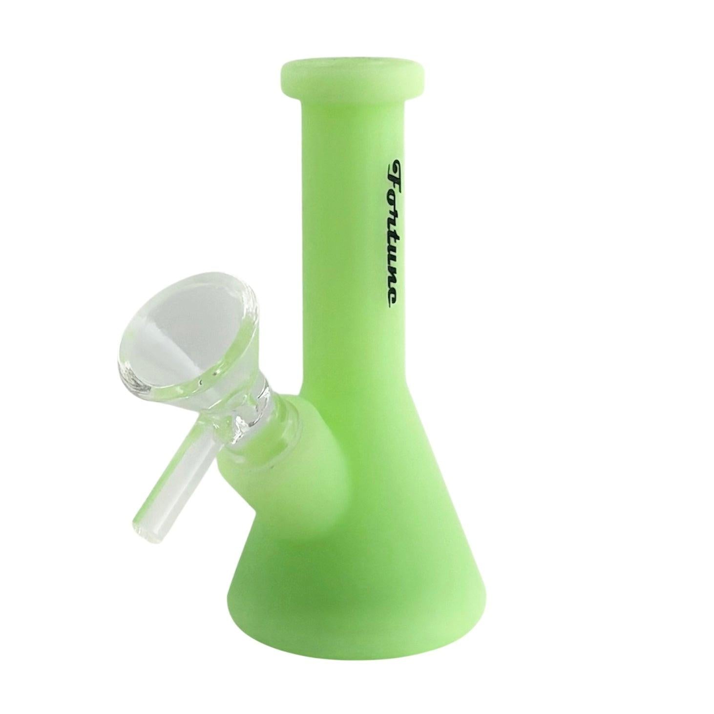 3" Silicone Water-Pipe with Built-In Stem & 14mm Glass Bowl Secondary image
