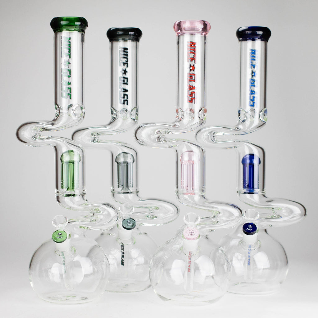 NG | 18" Double Zong 4-Arm Perc Beaker [G2232]