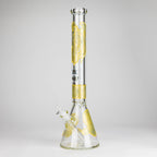 NG | 18" 9mm Metallic Eagle and Skull Beaker [L745]