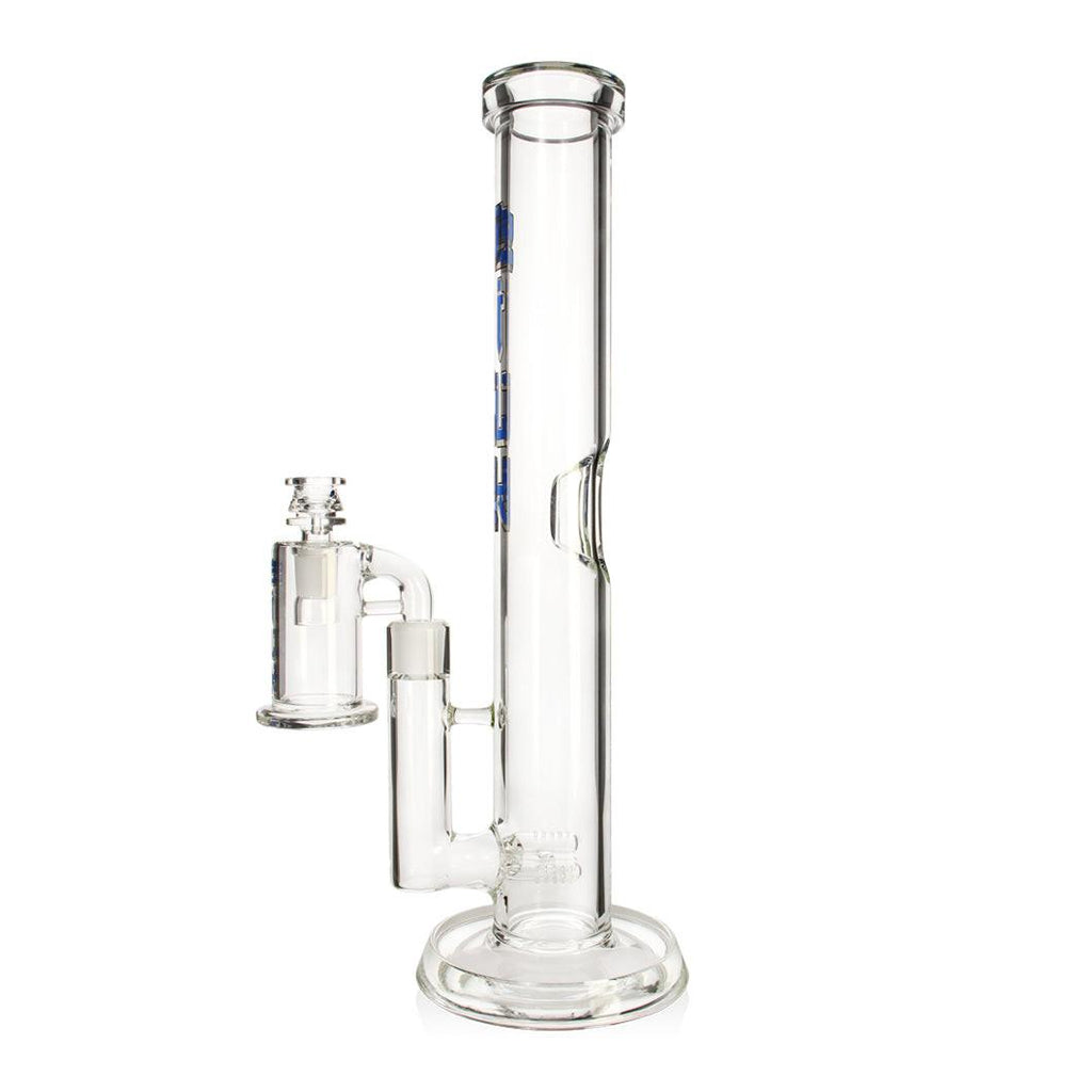 17" 10mm Straight Tube with Triple Inline Perc and Ash Catcher