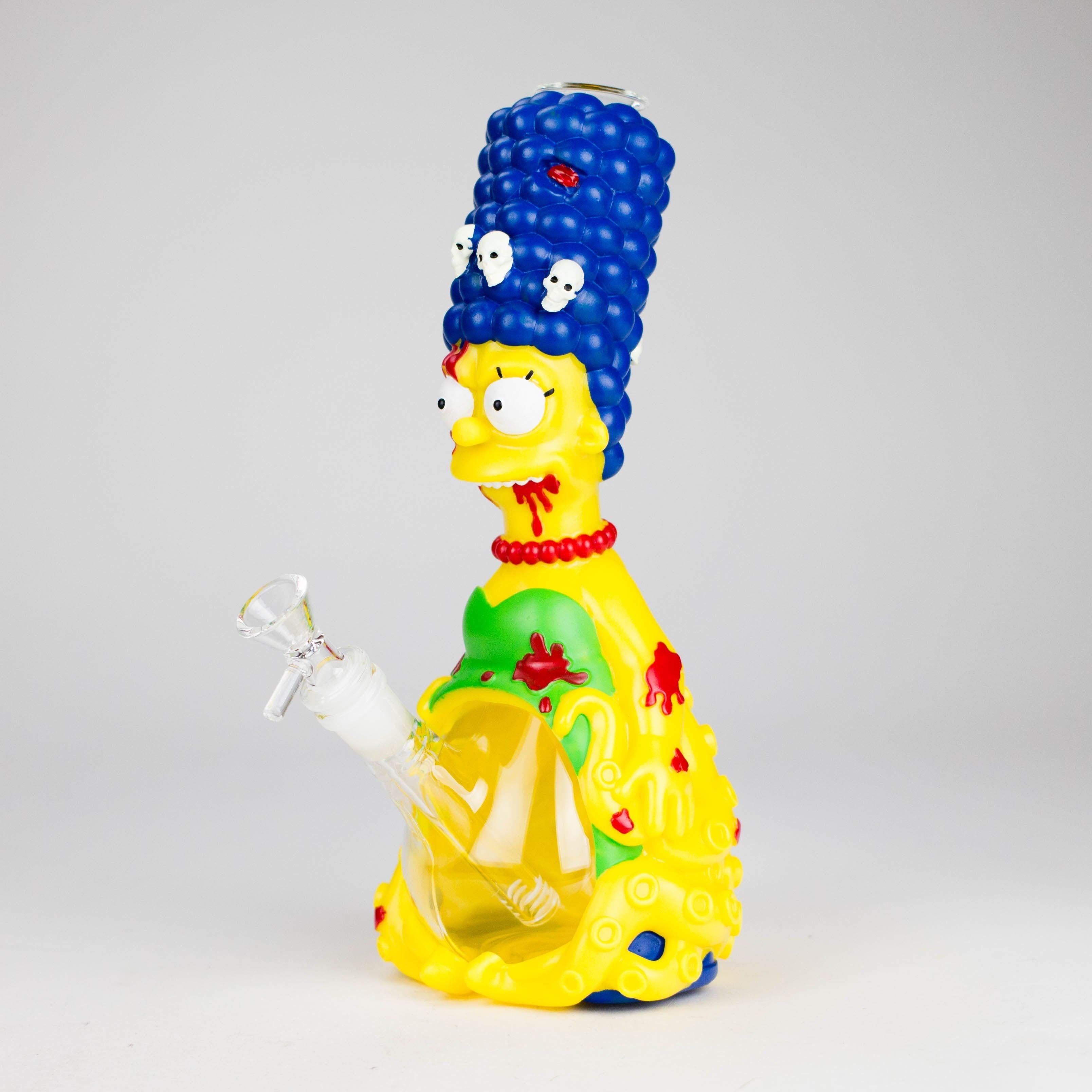11.5" Blue Hair water pipe Secondary image