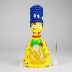 11.5" Blue Hair water pipe