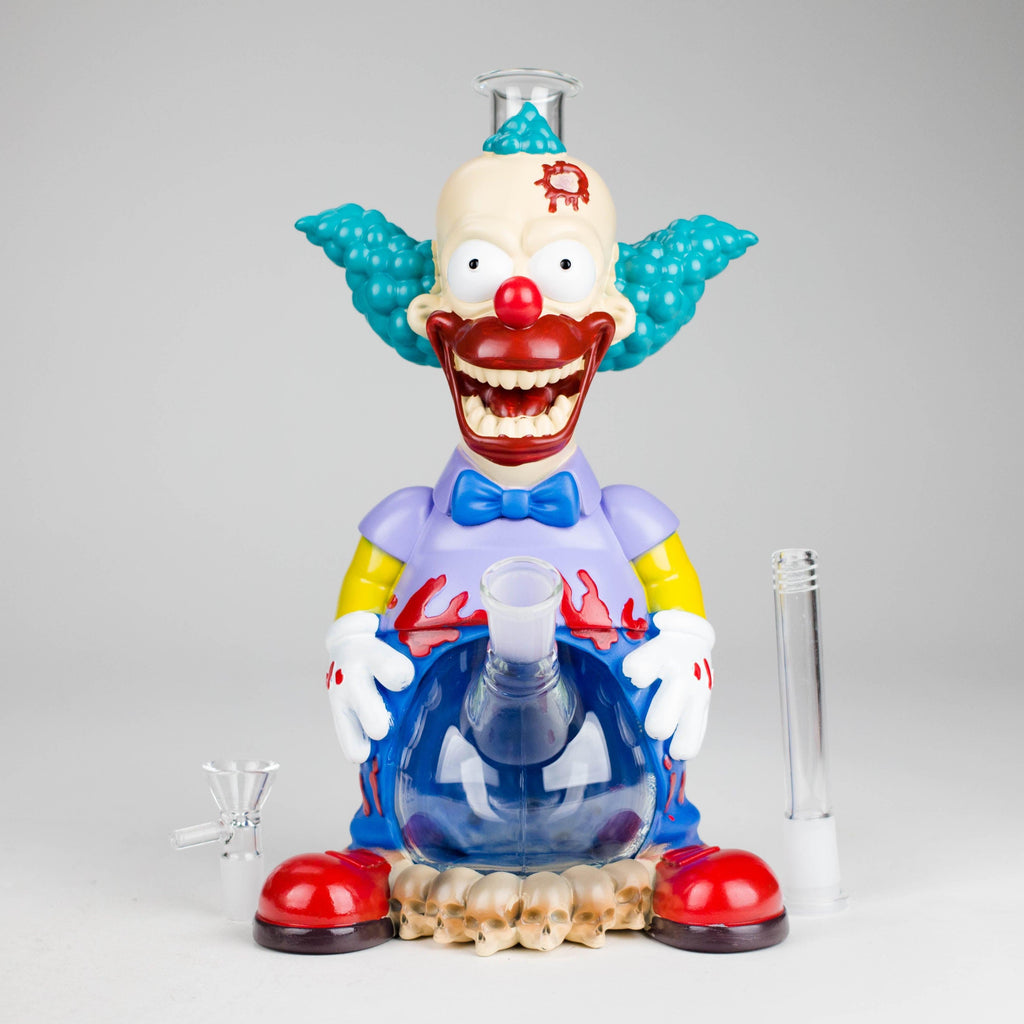 11" Circus Clown water pipe