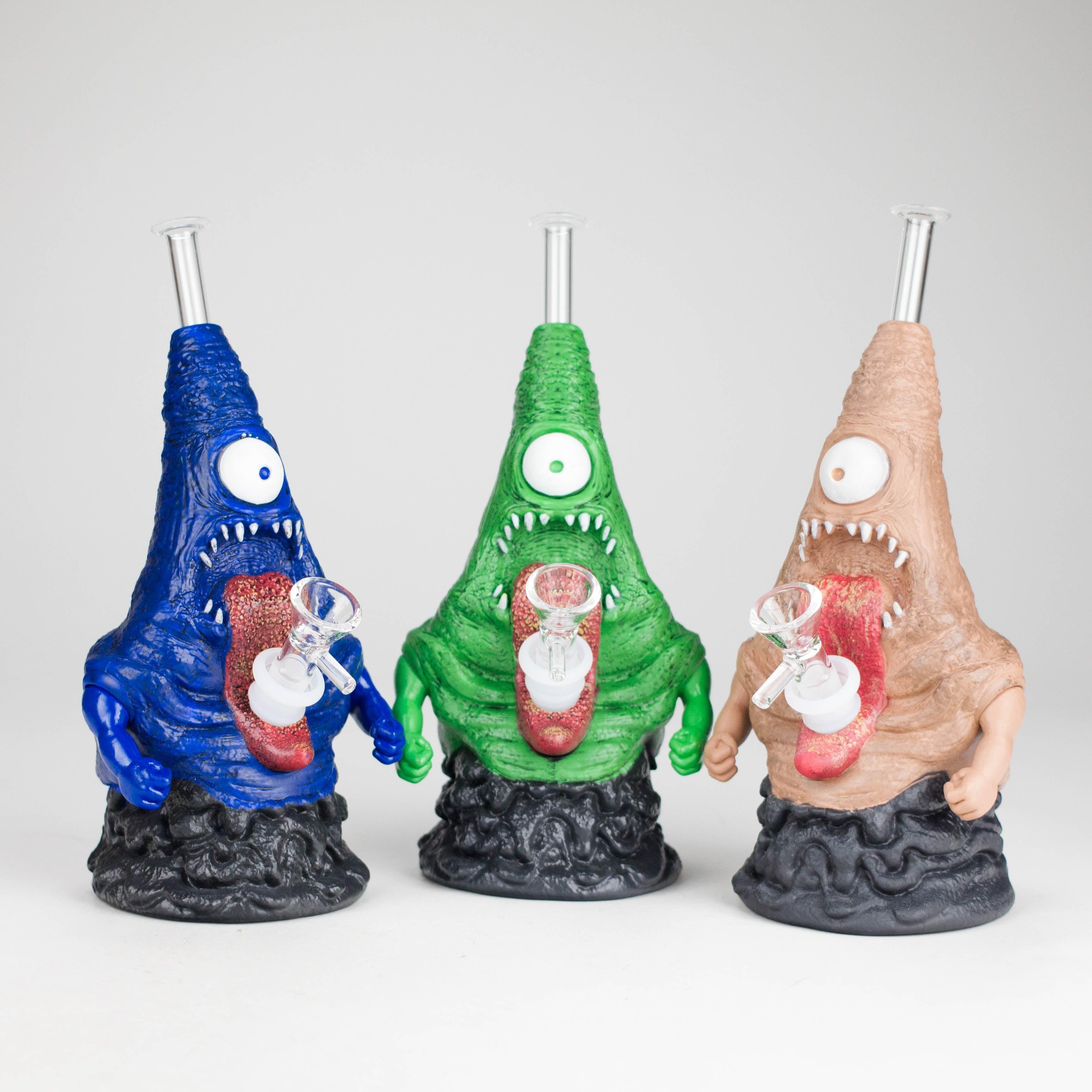 8.6" Vinyl Swamp Monster water pipe Main image