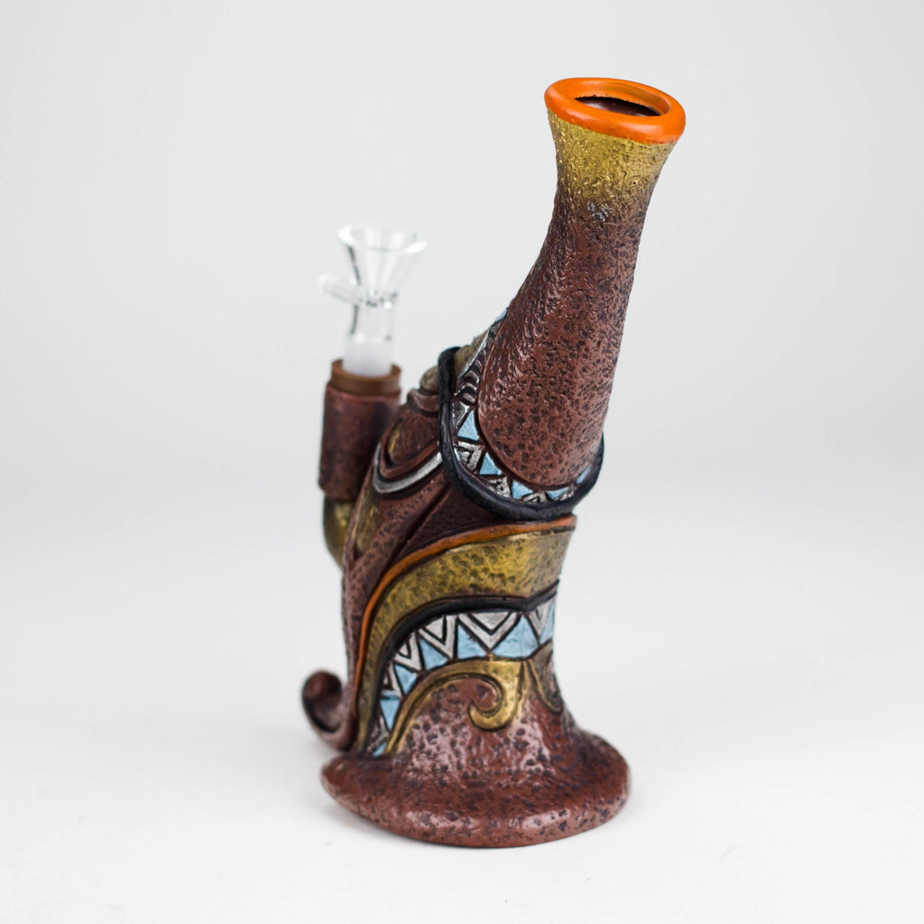 7.8“ Vinyl indian elements water pipe