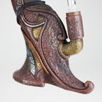 7.8“ Vinyl indian elements water pipe