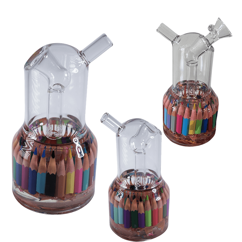 6" Center Piece Rig Waterpipe – Assorted Designs