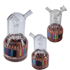 6" Center Piece Rig Waterpipe – Assorted Designs