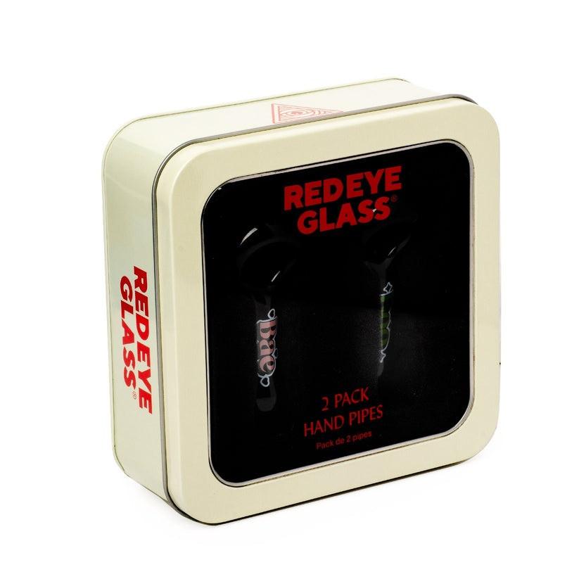 Red Eye Glass® | 3.75" Boo & Bae Spoon Hand Pipe 2 Pack W/Collectible Tin Secondary image