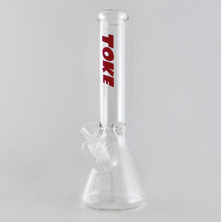 TOKE - 12" Beaker Bongs – 4mm Thick Glass Secondary image