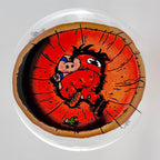 12" Anime-Themed Beaker Bongs – 4mm Thick Glass