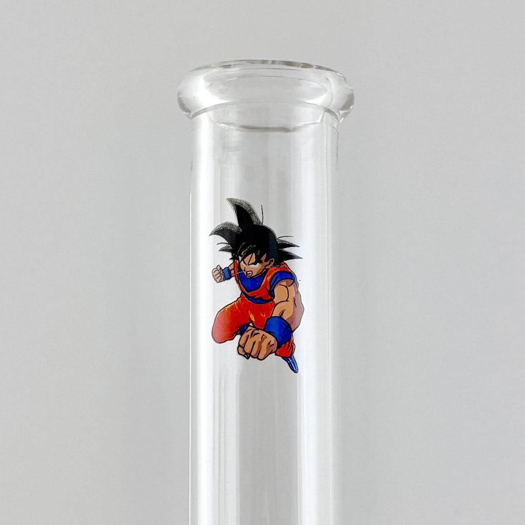 12" Anime-Themed Beaker Bongs – 4mm Thick Glass
