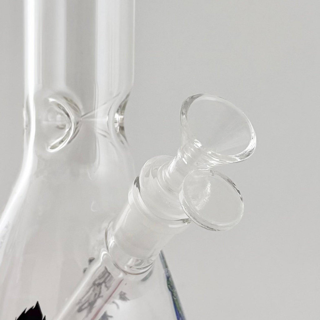 12" Anime-Themed Beaker Bongs – 4mm Thick Glass