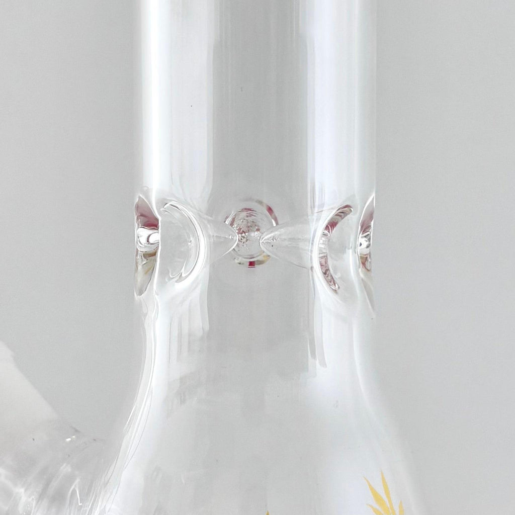 12" Toronto-Themed Beaker Bongs – 4mm Thick Glass