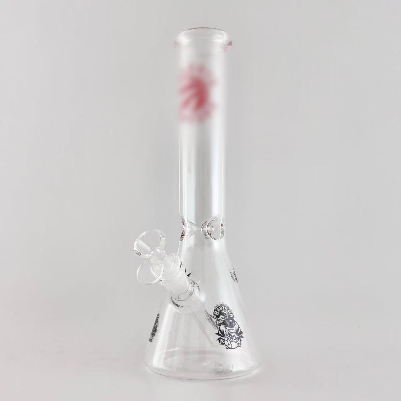 12" Toronto-Themed Beaker Bongs – 4mm Thick Glass