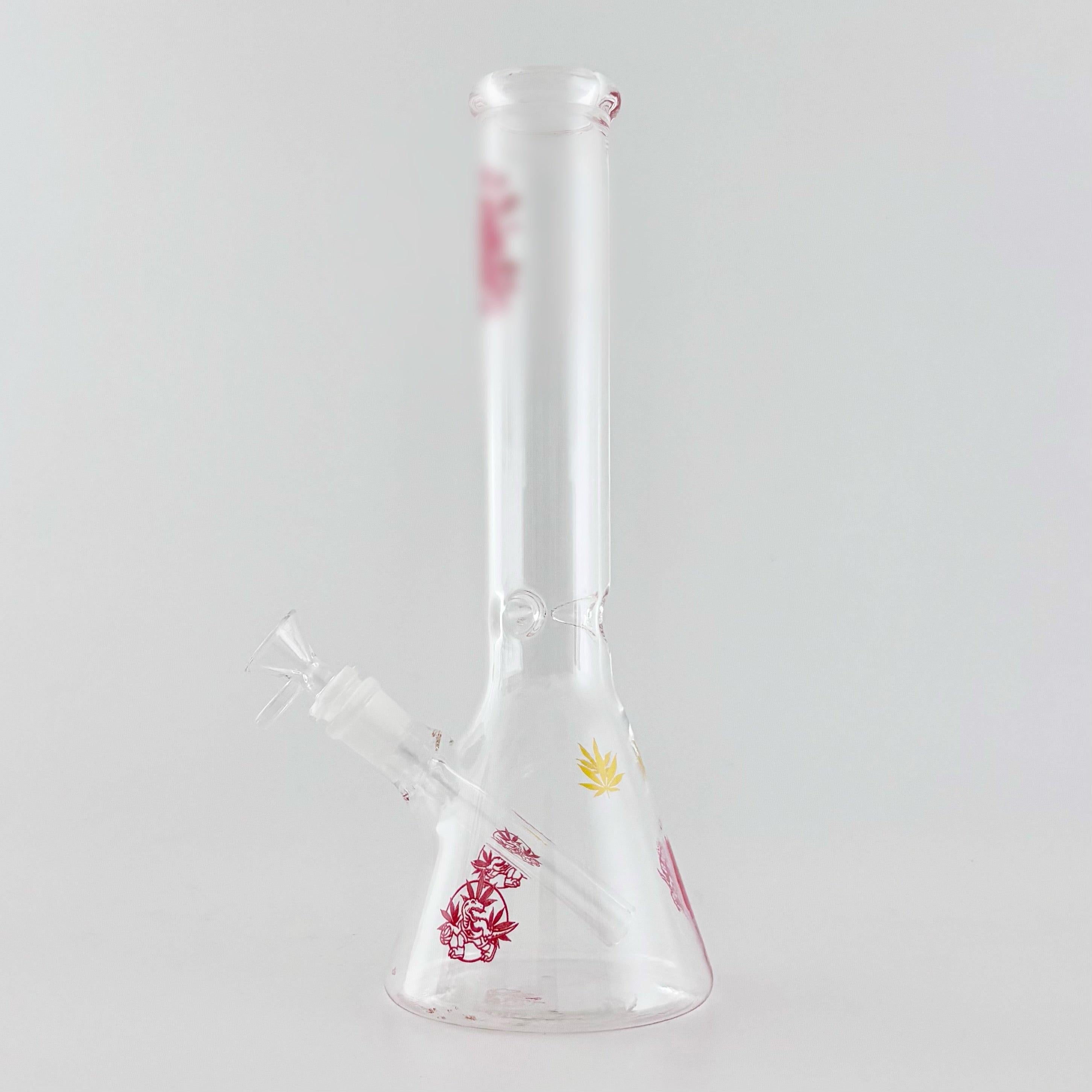 12" Toronto-Themed Beaker Bongs – 4mm Thick Glass