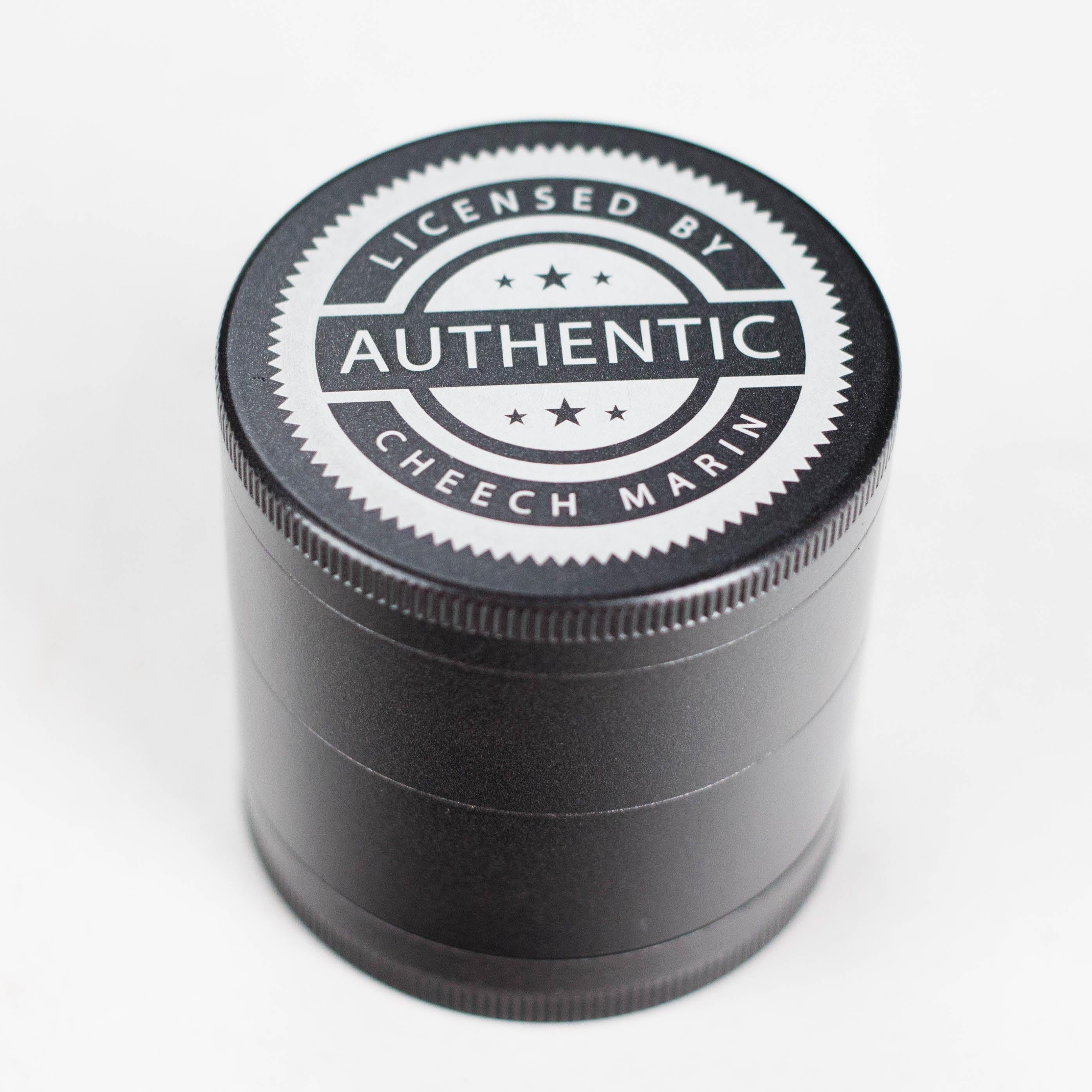 Cheech | 50mm 4-Piece Non-Sticky Grinder with Gift Pouch [GR-8]