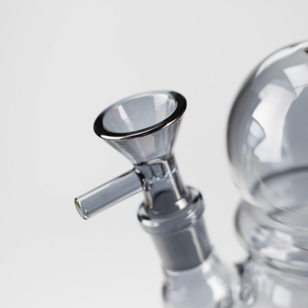 5" Solid Color Electroplate Glass Bong