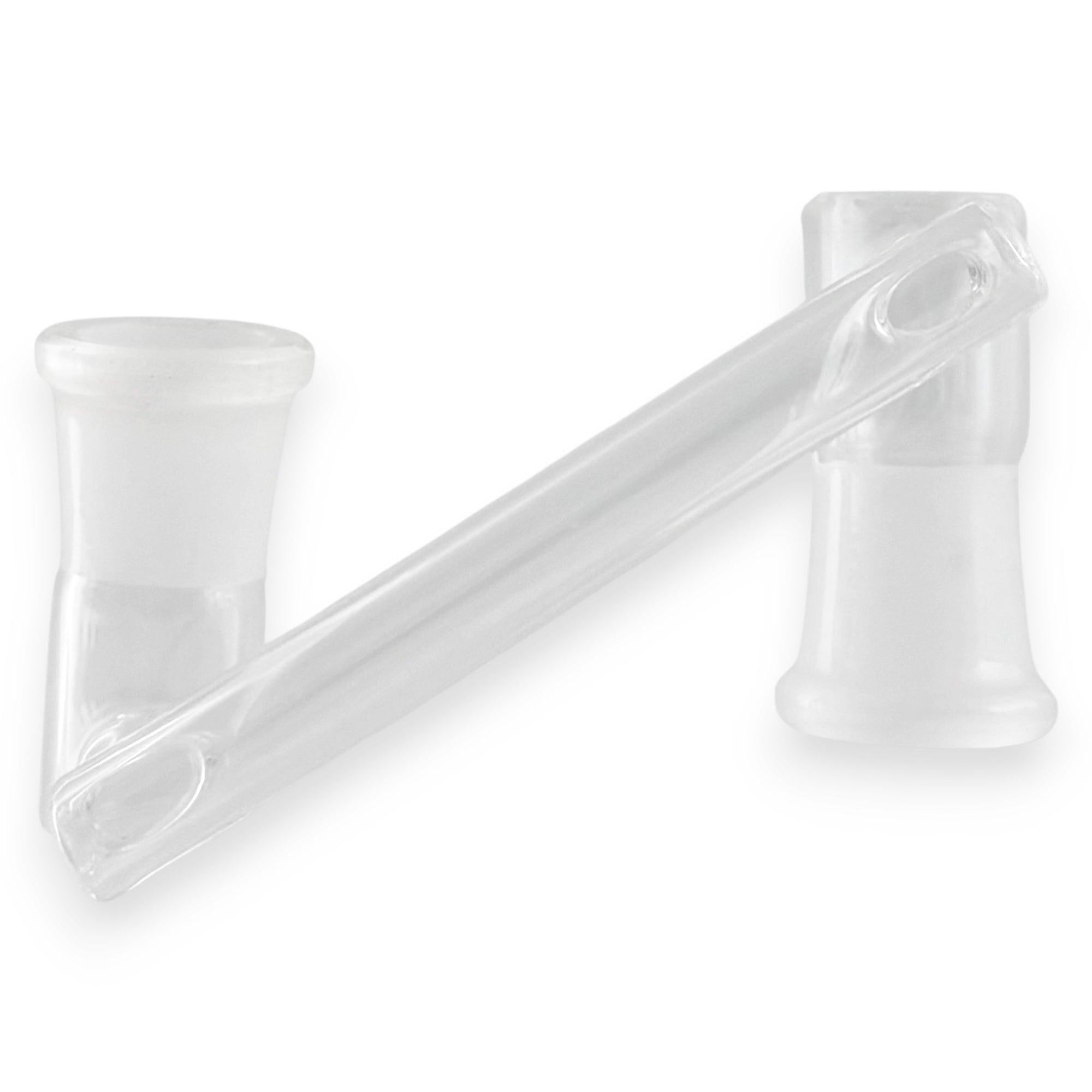18mm Female to 18mm Female Glass Adapter (Extended Arm) Main image