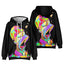 Color Splash Cartoon Hoodie