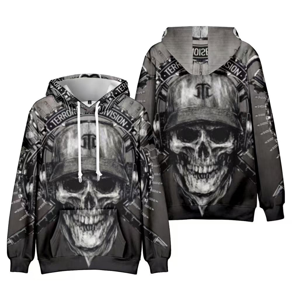 Terror Division Skull Hoodie Main image