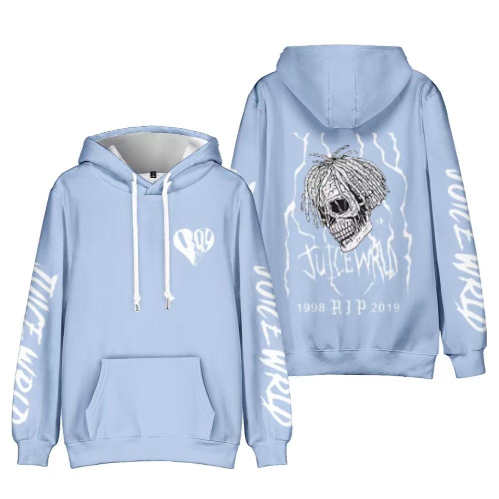 Juice WRLD Tribute Hoodie - Light Blue Main image