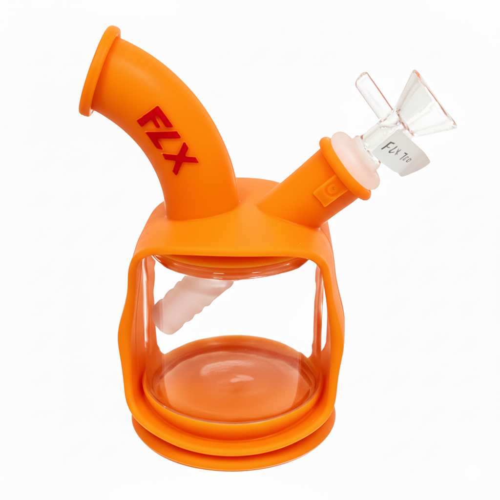 FLX | G700 - 6" Silicone Dekatron Bong