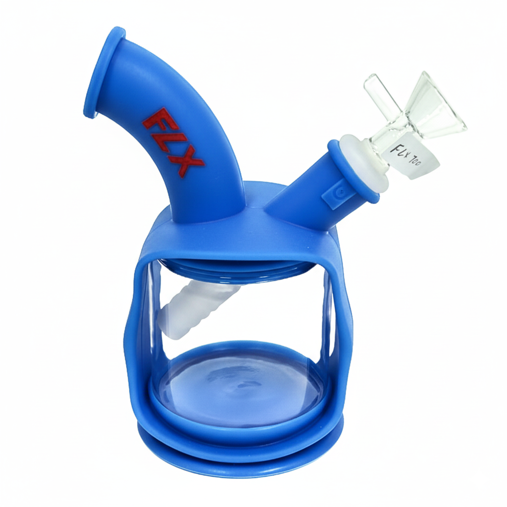 FLX | G700 - 6" Silicone Dekatron Bong Secondary image
